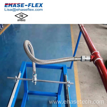 FM Approved Stainless Steel Flexible Fire Sprinkler Hose